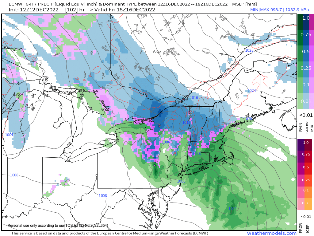 Berkshire/hilltown snow, valley rain Friday