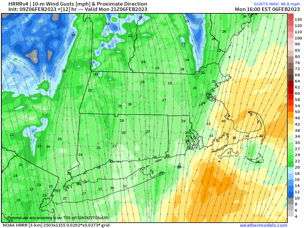 North winds gust 15-25mph today.