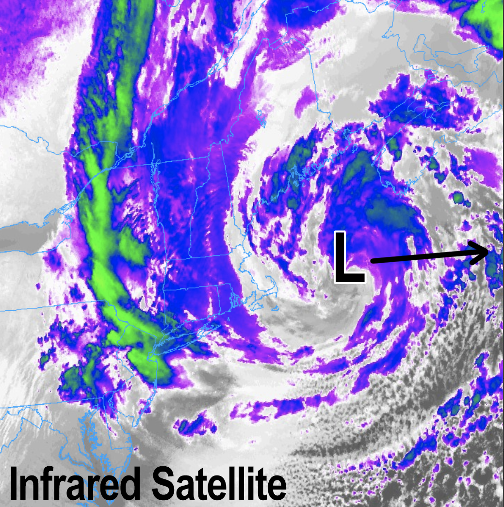 Historic Nor'easter Pulling Seaward