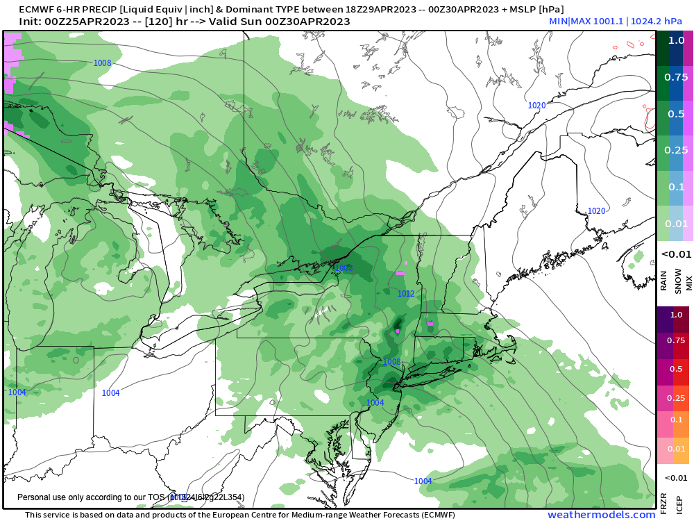 Saturday showers with Sunday rains on the way