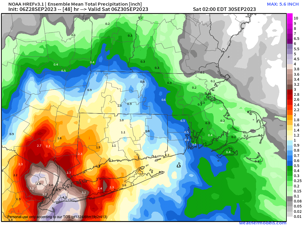 Friday PM into Sat. AM rainy