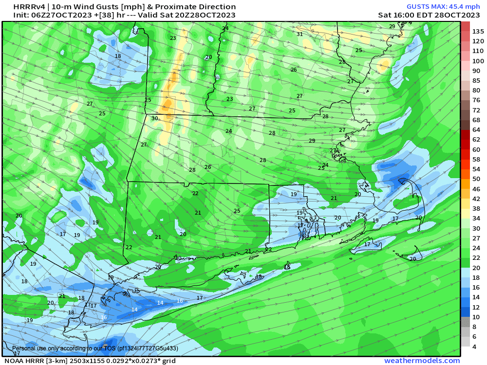 Warm SW breezes today and tomorrow, enjoy