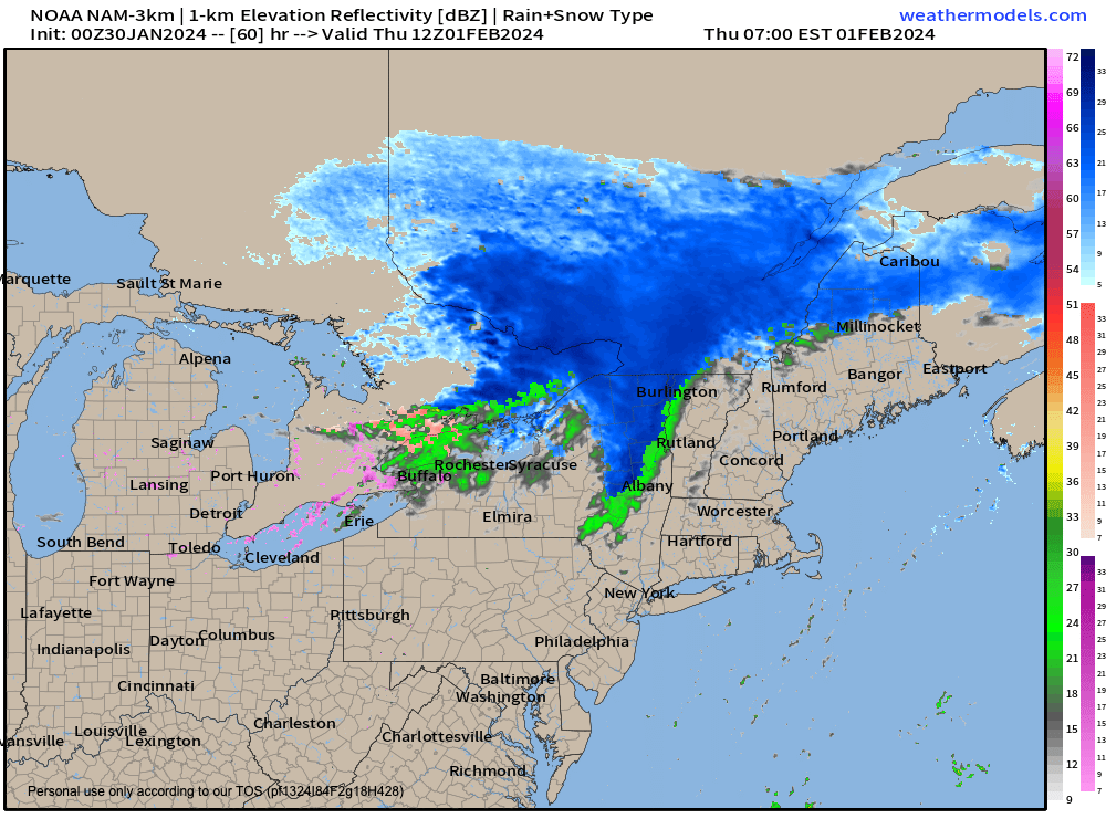 Cold front brings rain/snow showers Thu/Fri