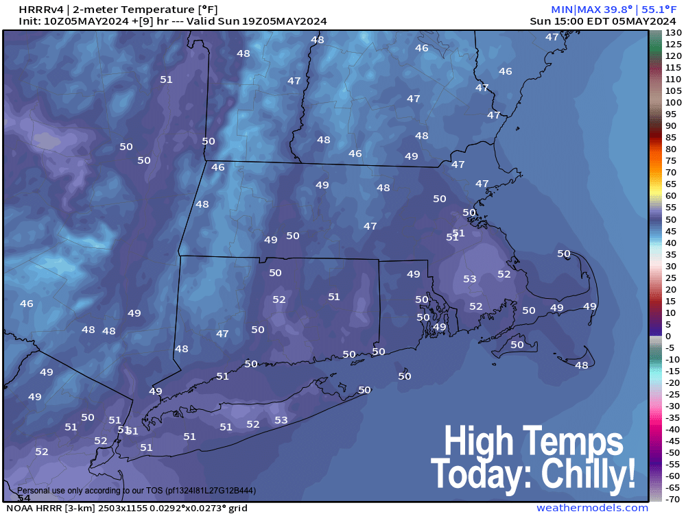 Western Mass Regional Weather for May 5, 2024 Western Mass Weather