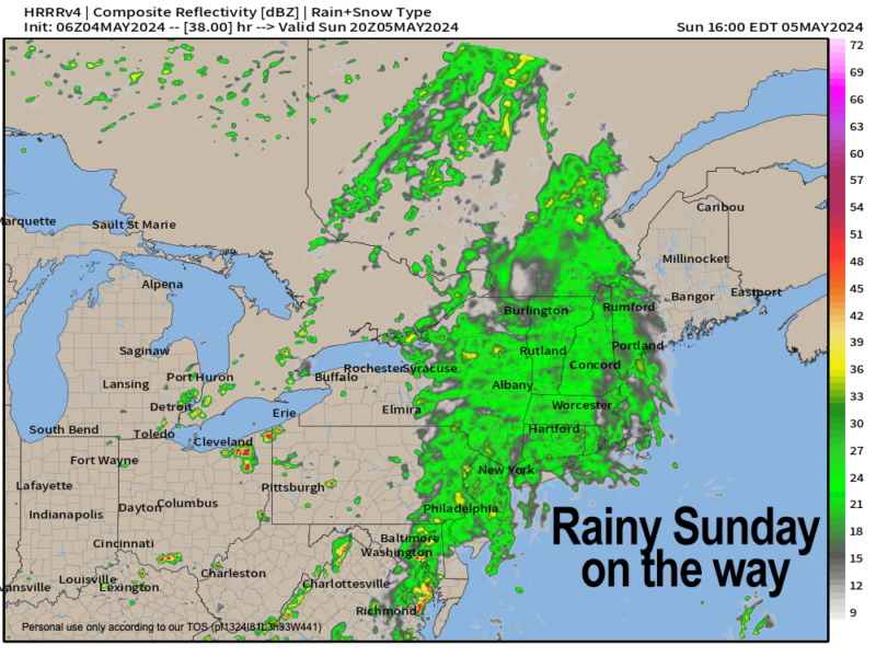 Western Mass Regional Weather for May 4, 2024 Western Mass Weather