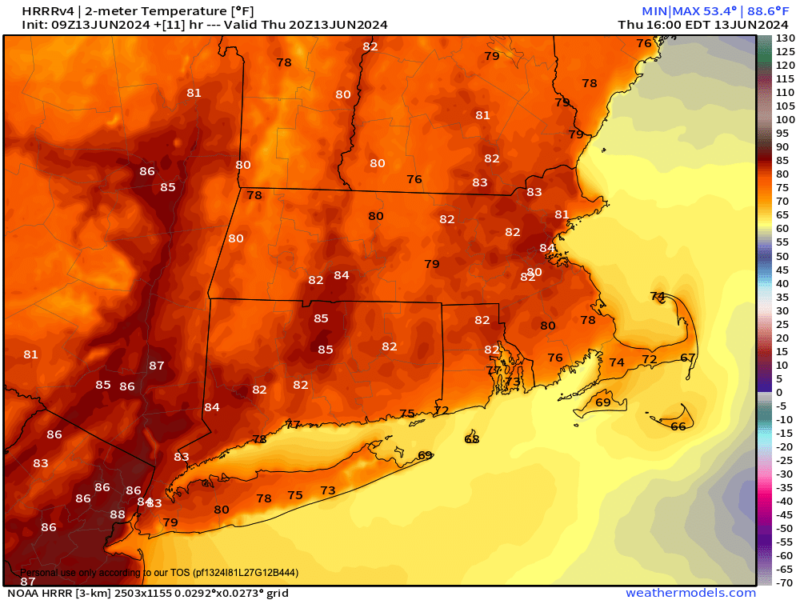 Western Mass Regional Weather for June 13, 2024 Western Mass Weather